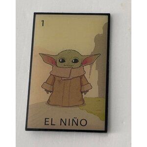 Star Wars Grogu Limited Edition El Niño Baby Yoda Lapel Art Pin Earsbymellie